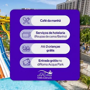 Hotel Diroma Lacqua II Direto Com O Grupo Diroma Com Acesso Ao Acqua Park E Cafe Da Manha 